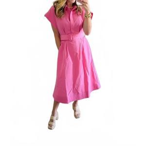 NEW ENTRO pink kate midi in pink